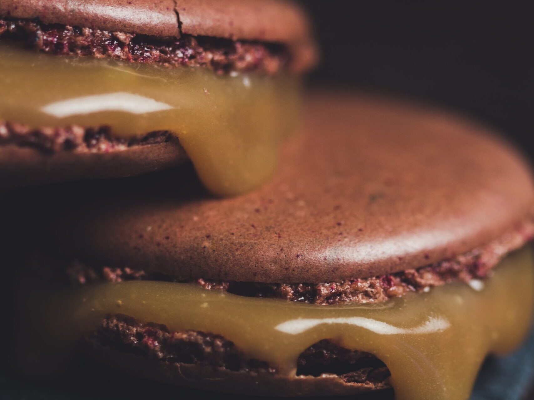 Chocolate Macarons